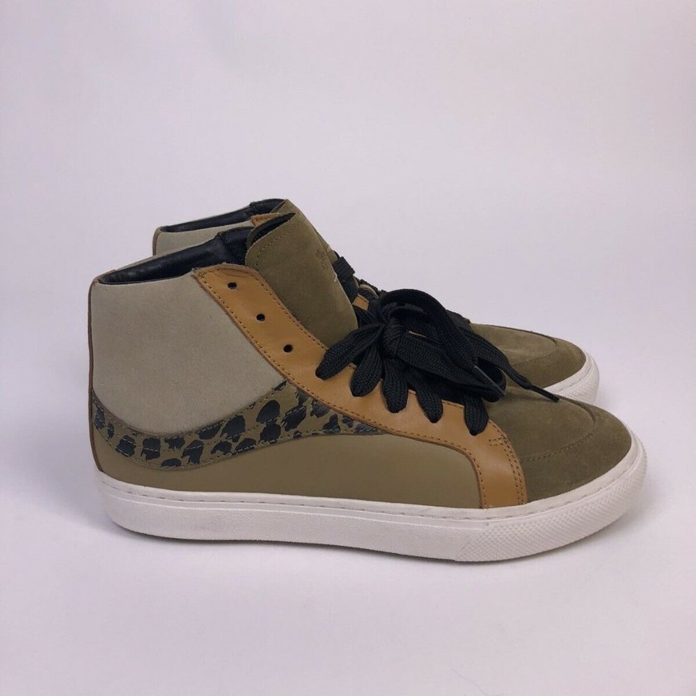 NWT COACH Suede High Top Sneakers